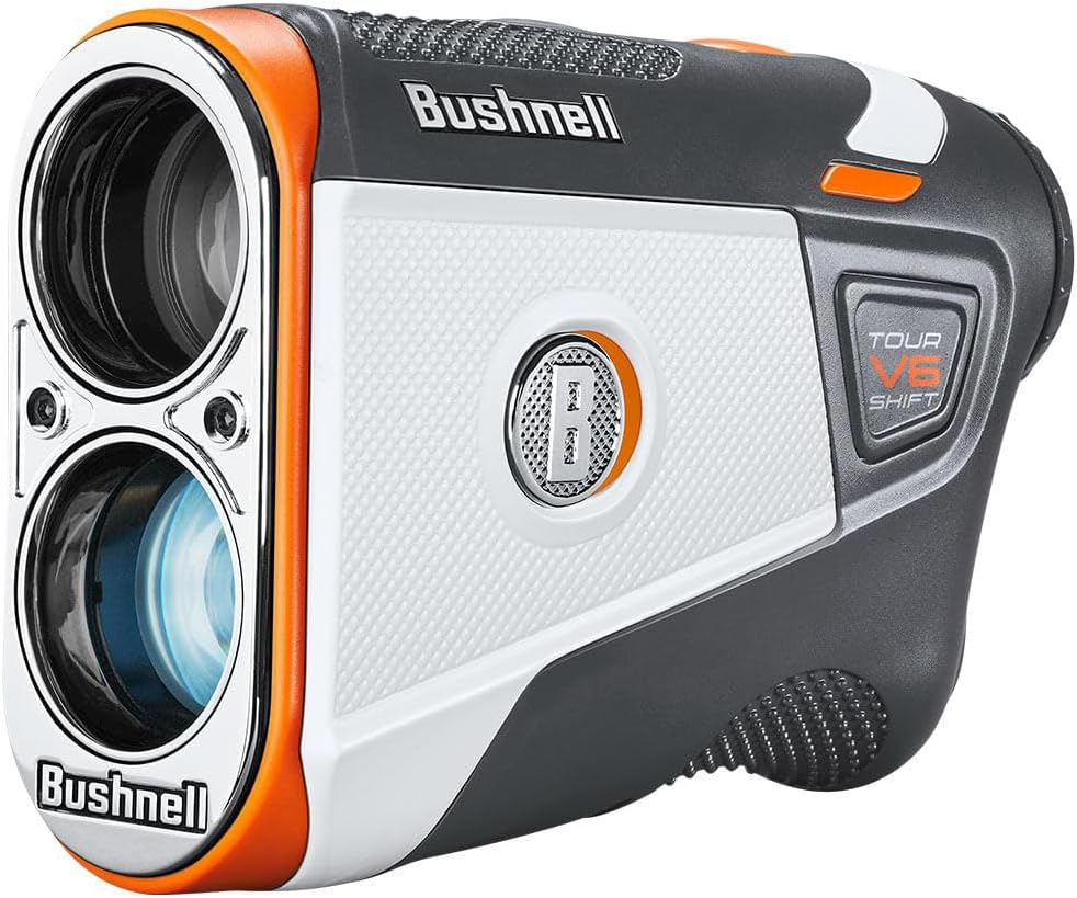 Bushnell Tour V6 Shift Golf Rangefinder: Precise Slope Switch & Visual Jolt