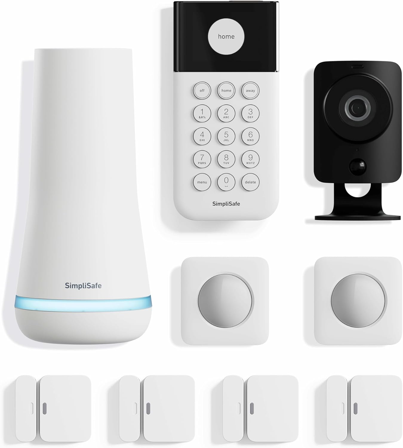 SimpliSafe 9 Piece Wireless Home Security System with HD Camera