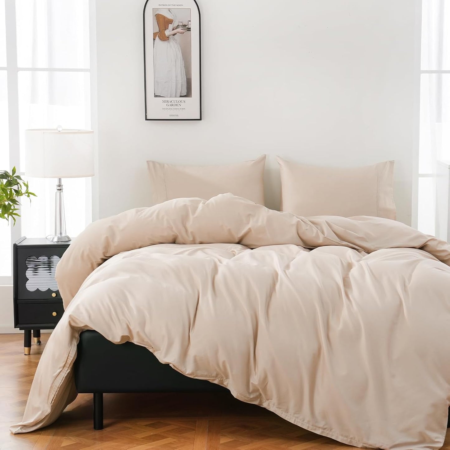 100% Organic Cotton Duvet Cover Queen Size for Ultimate Comfort