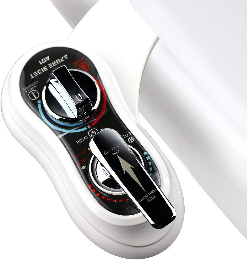 APURE BIDET A121 - Hot and Cold Water Toilet Seat Attachment