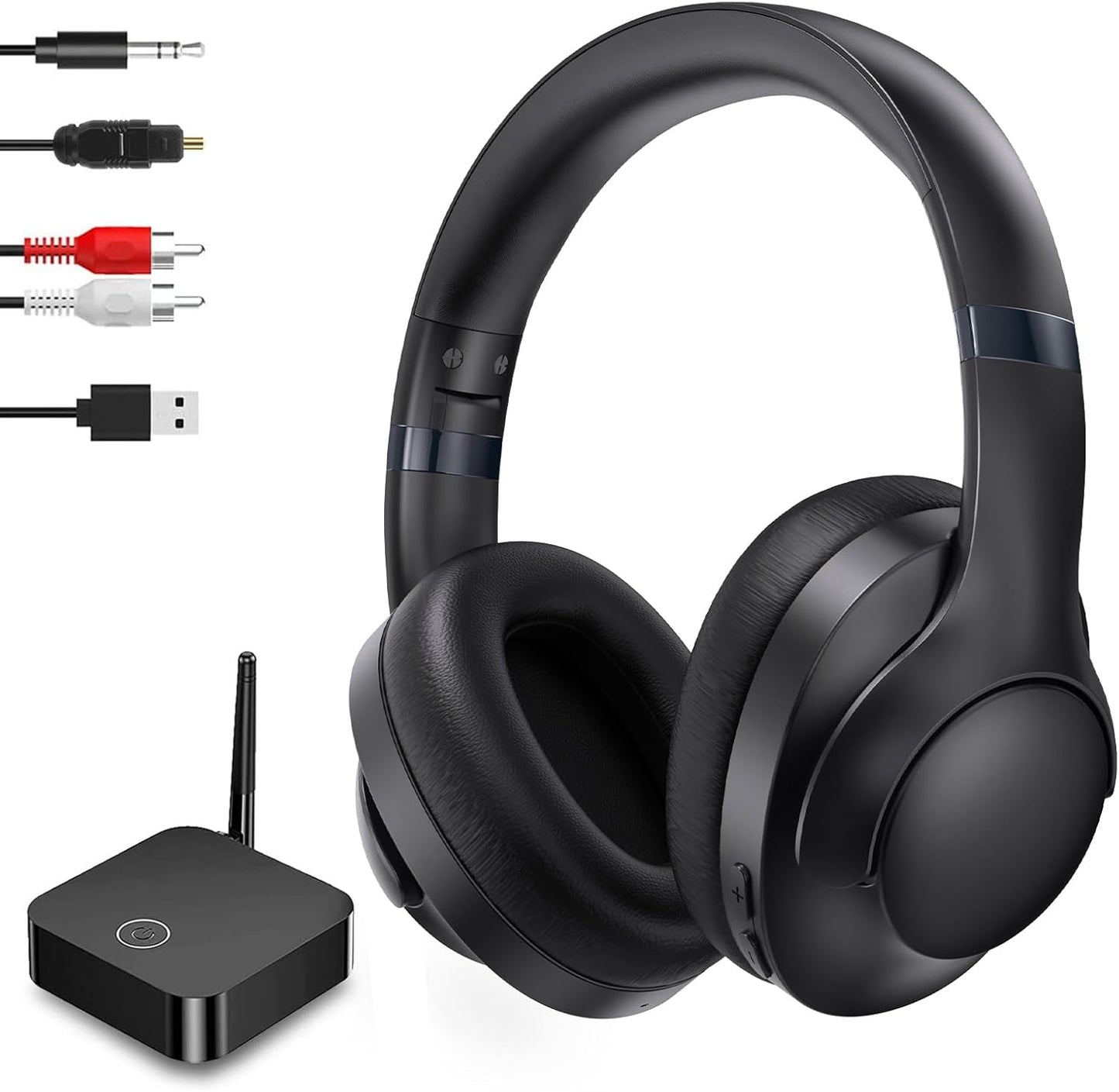 Wireless Headphones for TV Watching with Transmitter - No Delay
