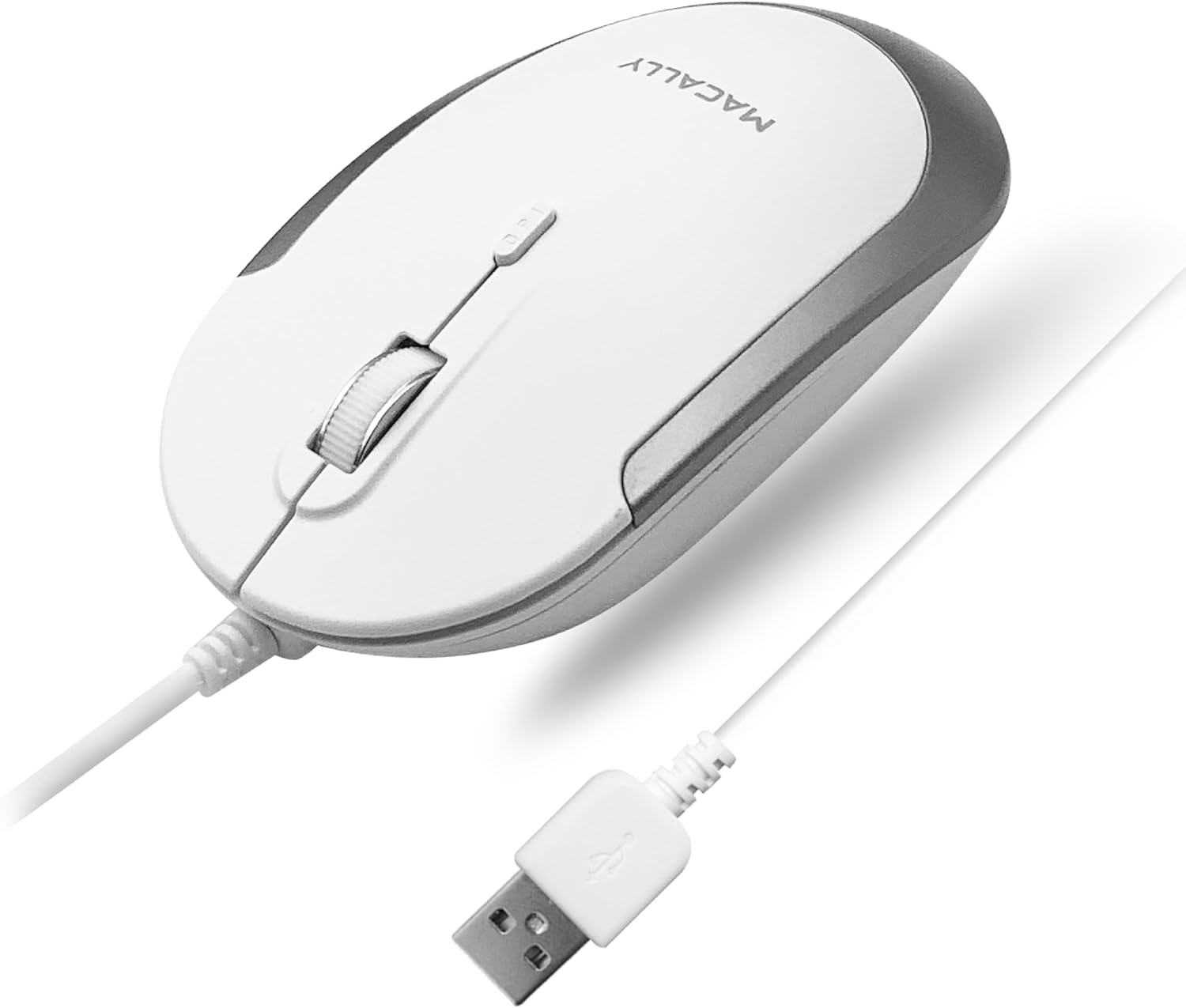 Macally Silent Slim Mouse - Effortless Control