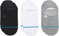 No Show Socks 3-Pack for Men - Cotton Blend, Light Cushioning
