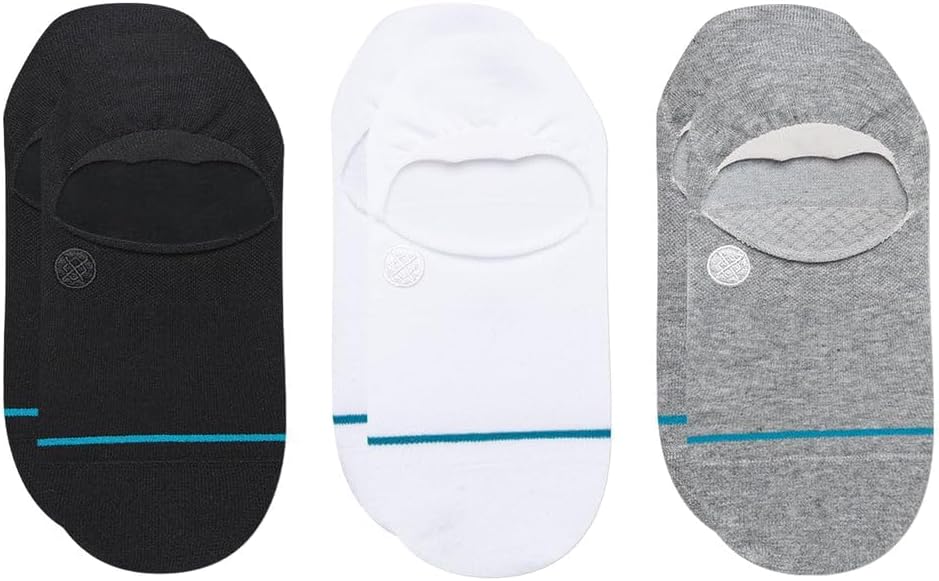 Stance Icon Classic Casual No Show Socks 3-Pack for Comfort
