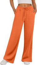 Womens Wide Leg Sweatpants Low Rise Baggy Joggers - Cozy Fall Fit