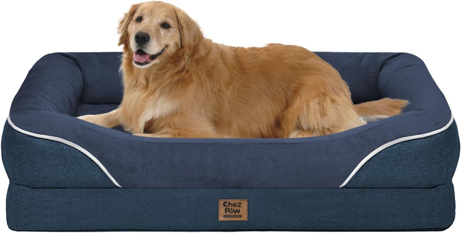 Removable Orthopedic Large Dog Bed for Comfort and Support