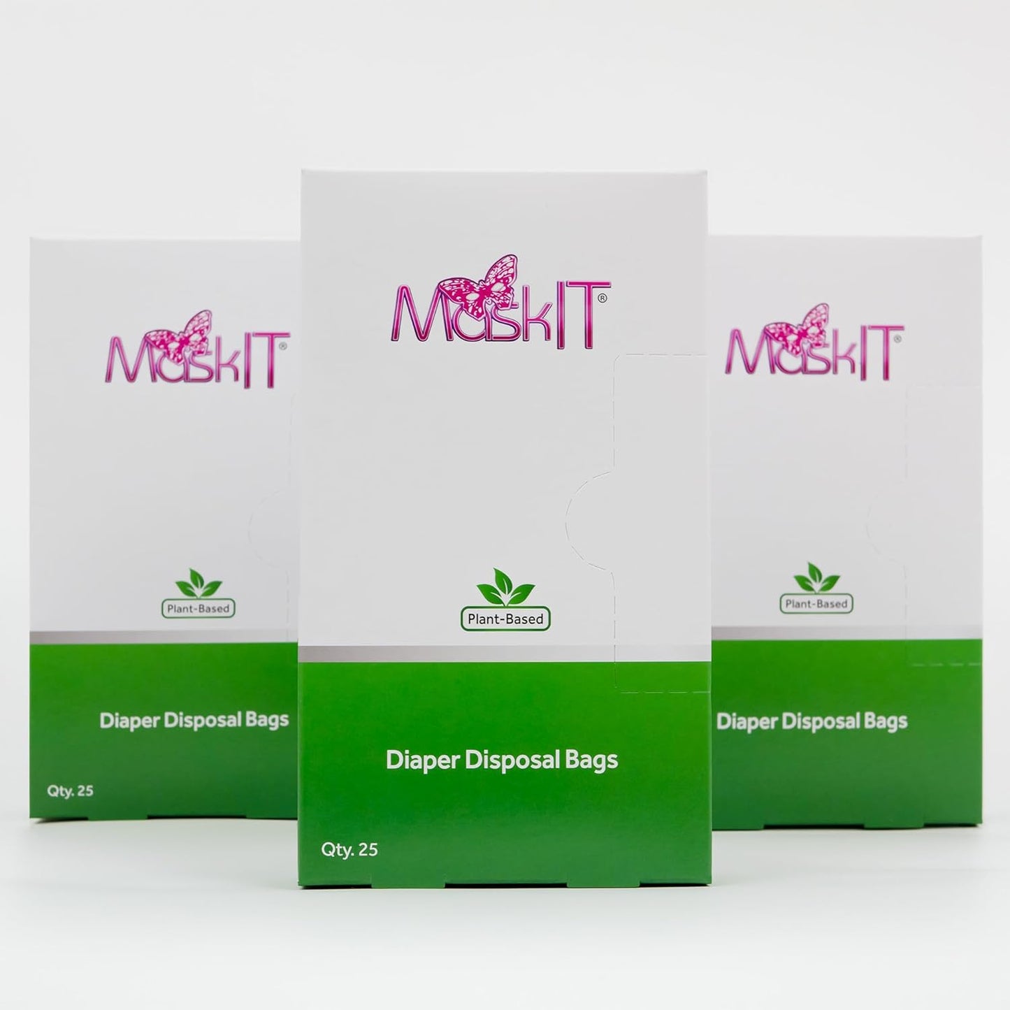 MaskIT Diaper Disposal Bags: Odor Blocking, Plant-Based Solution