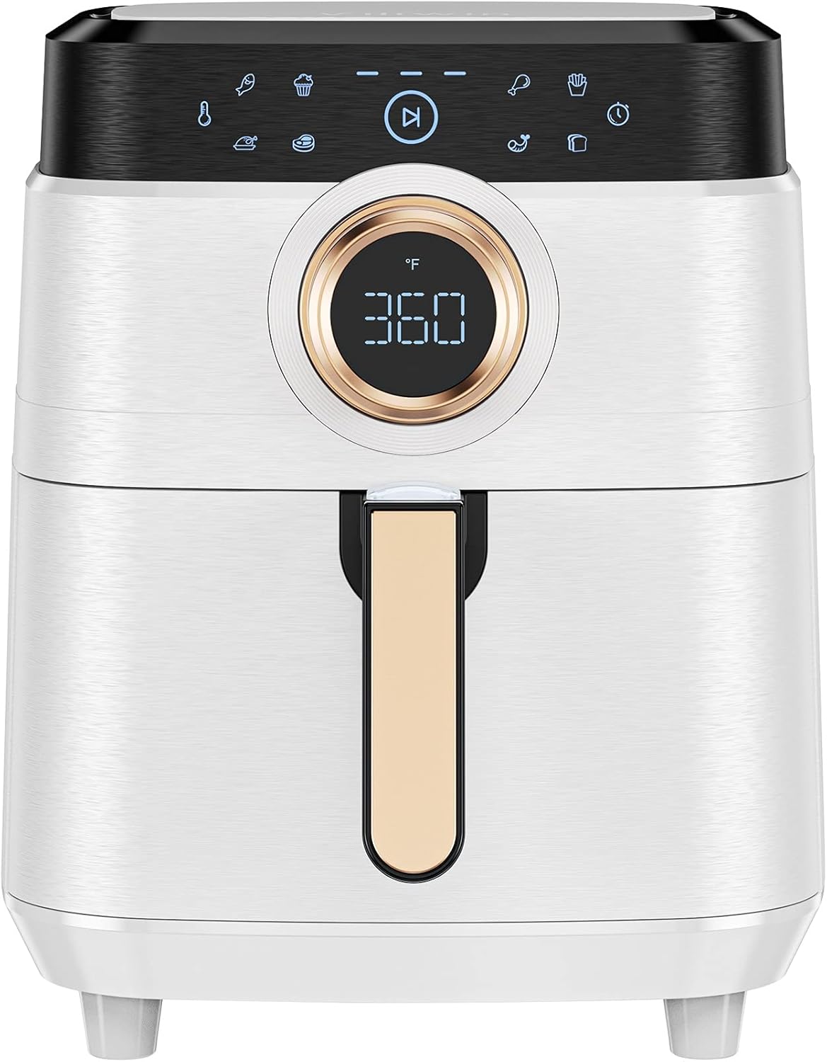 ALLcool 8QT Air Fryer: Touch Screen, 8-in-1, Dishwasher Safe