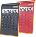 Office Calculator BESTWYA 10-Digit Dual Power - Compact and Clear