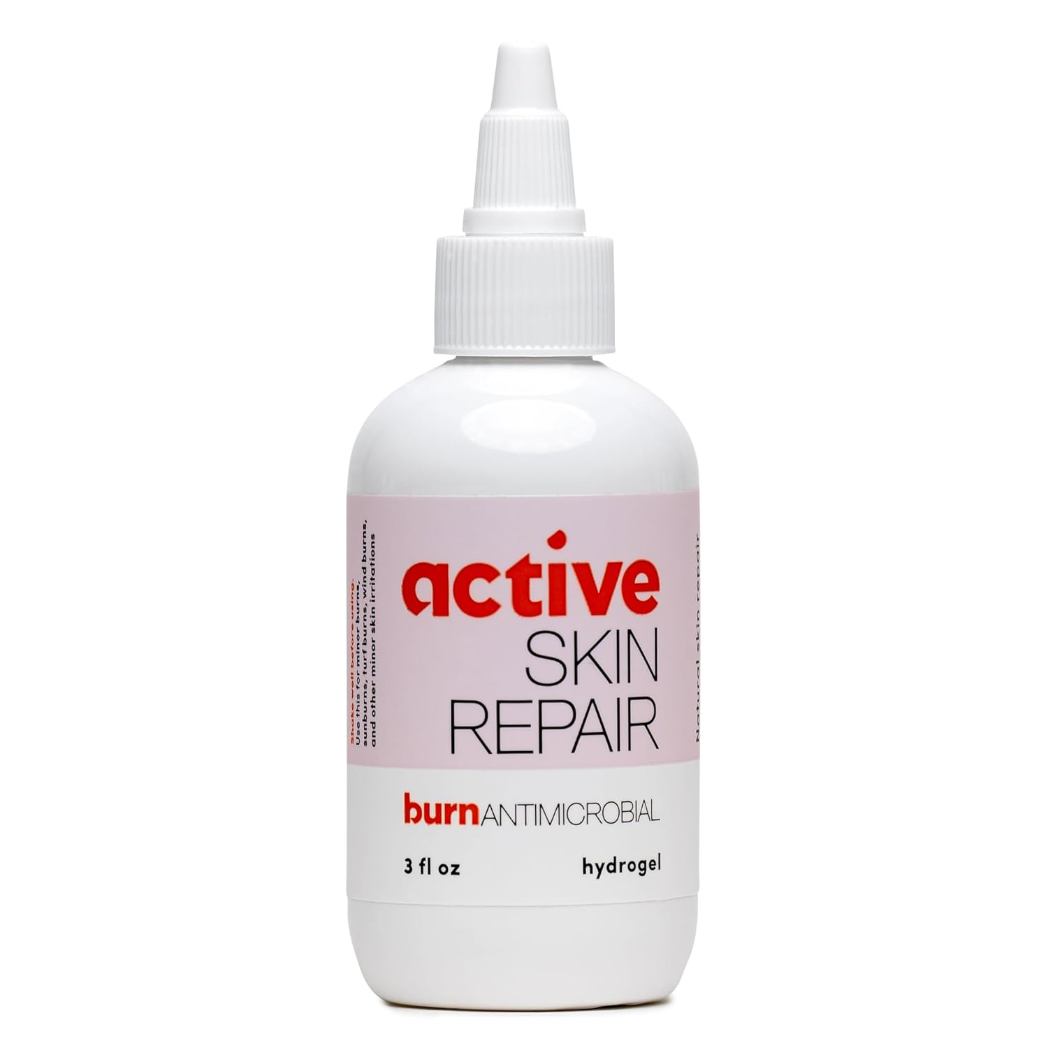 Active Skin Repair Hydrogel for Fast Burn Relief and Healing