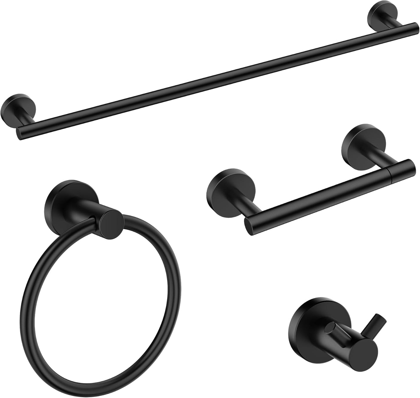 FORIOUS Bathroom Hardware Accessories Set for Modern Spaces