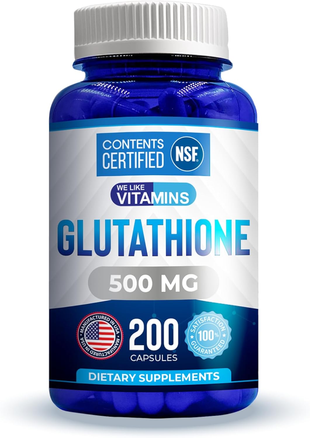 NSF Certified Glutathione Supplement for Antioxidant Support