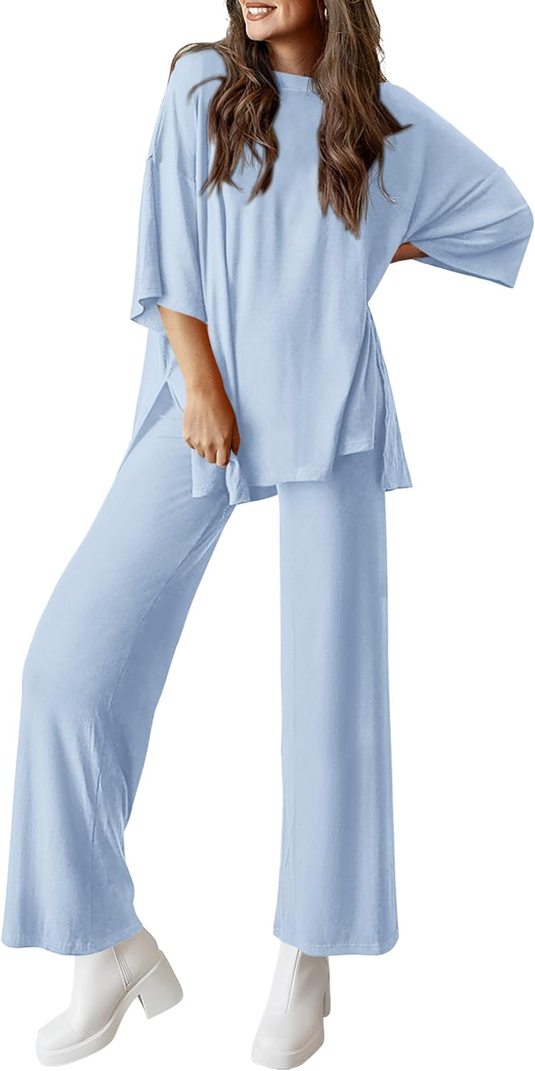 PRETTYGARDEN Two Piece Sets for Women Summer Fashion Lounge