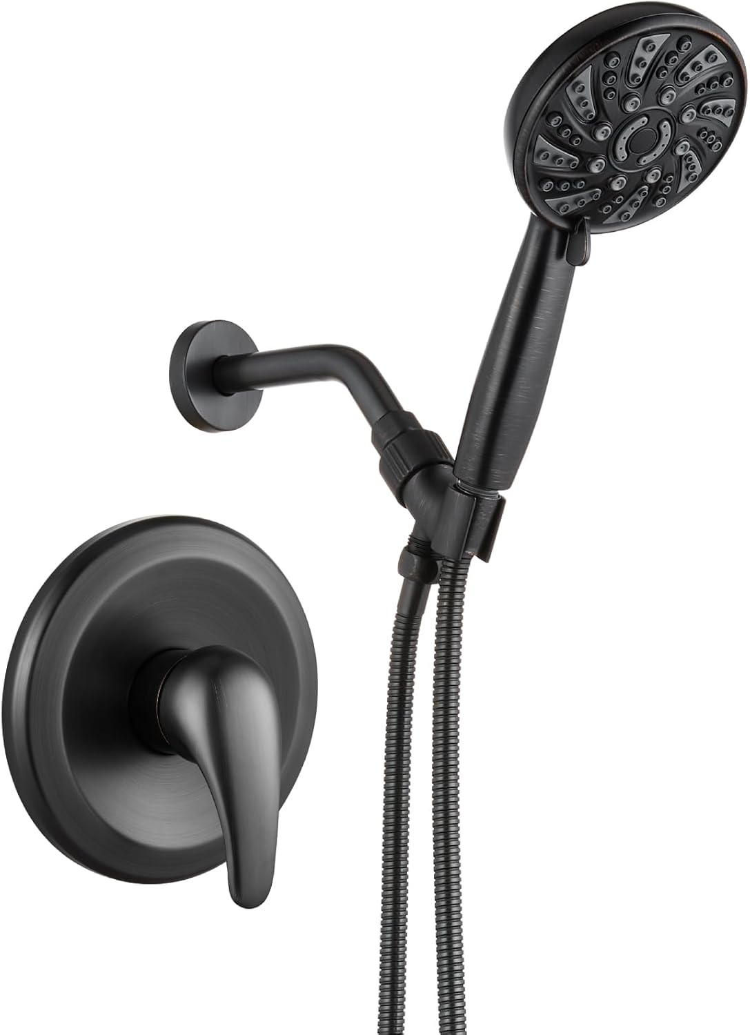 Gotonovo Single-Handle Shower Faucet Set with 6 Modes for Luxury