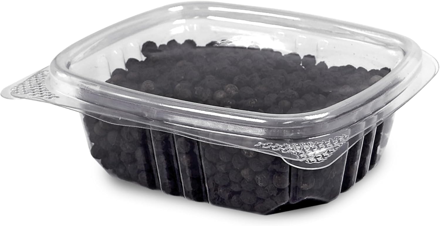 4oz Clear Hinged Lid Deli Container - Perfect for Food Packaging