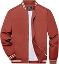 Men's Bomber Jacket Lightweight Water Resistant Windbreaker