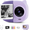 Rongta Instant Print Camera for Kids - Portable Printable Toy Camera