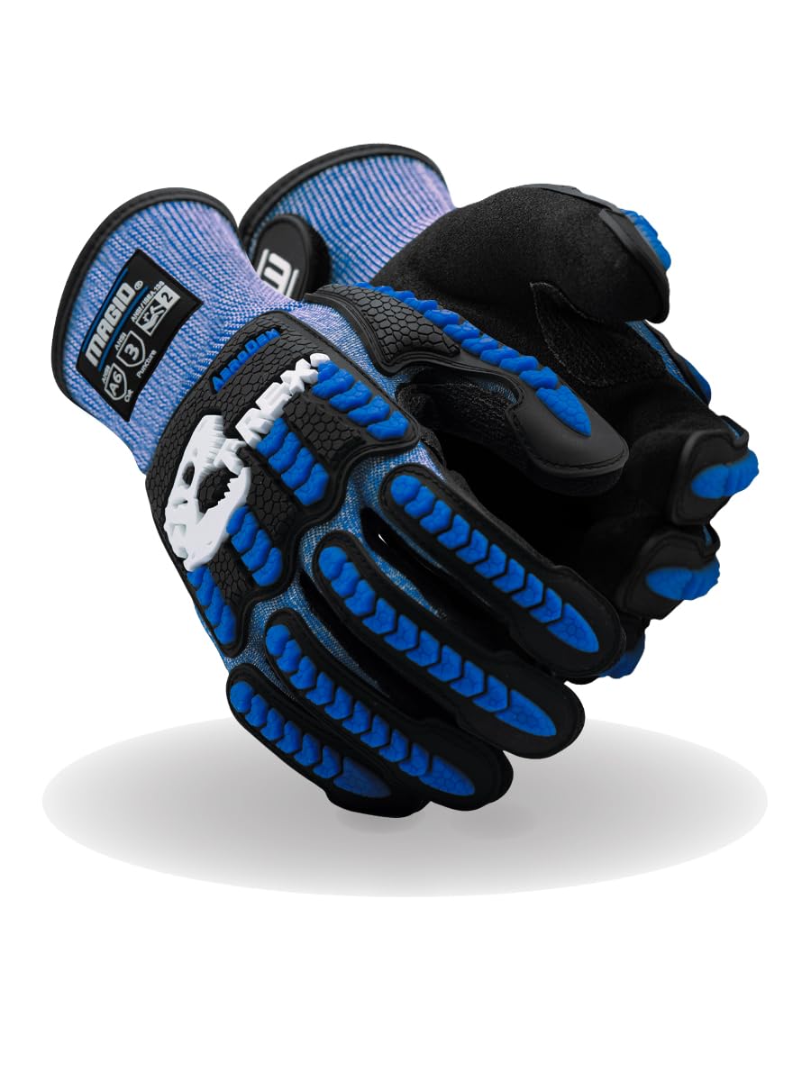 MAGID T-REX Flex Series Impact Gloves with NitriX Coated Palm