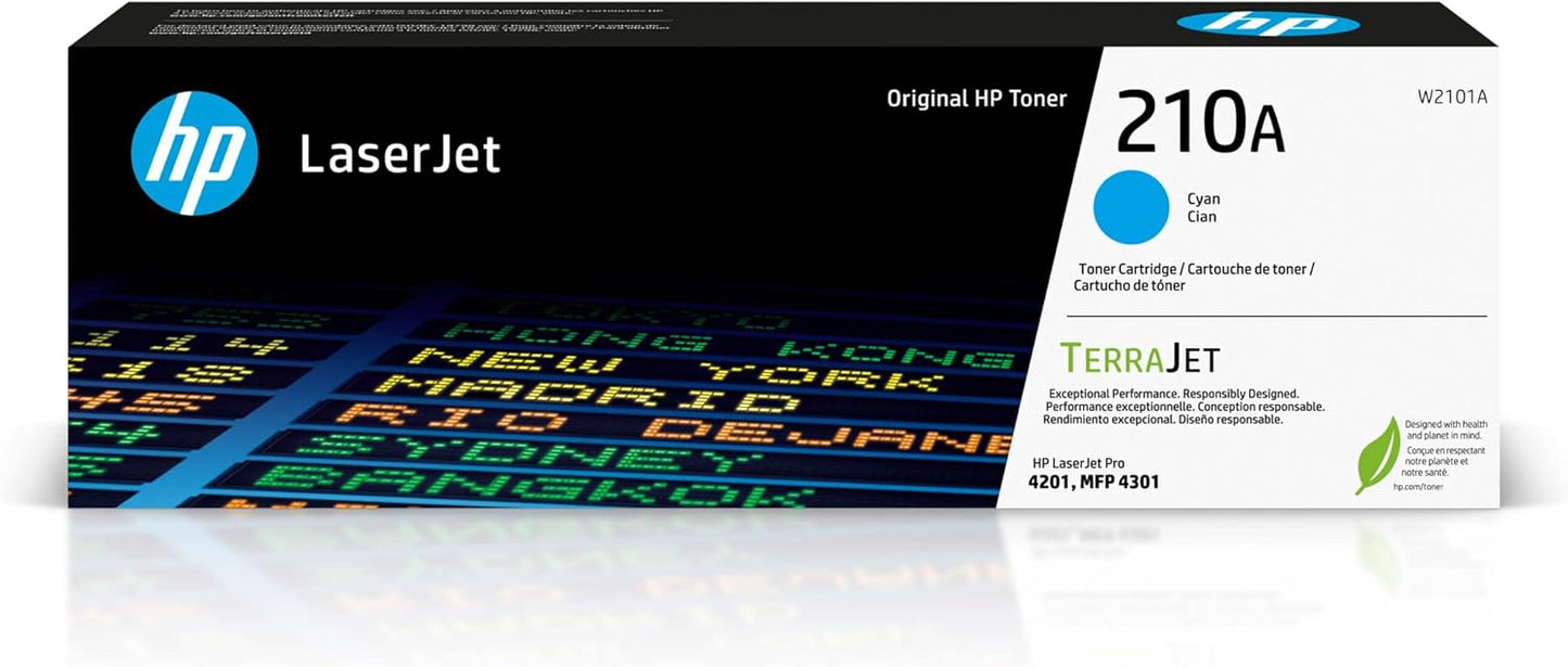 Vibrant Cyan Toner for HP Color Laserjet
