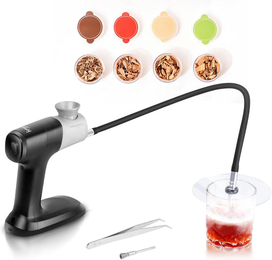 Portable Smoking Gun for Flavorful Cocktails & Food