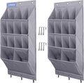 Over the Door Shoe Organizer 2 Pack - 28 Pockets Space Saver
