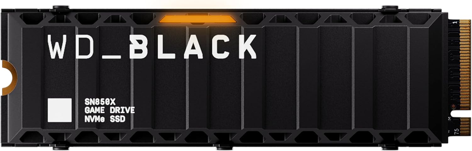 WD_BLACK 8TB NVMe Gaming SSD - Up to 7,200 MB/s Speed