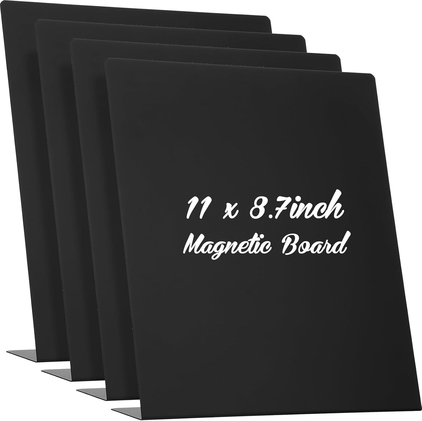 Fainne Magnetic Bulletin Board with Easel Stand for Home
