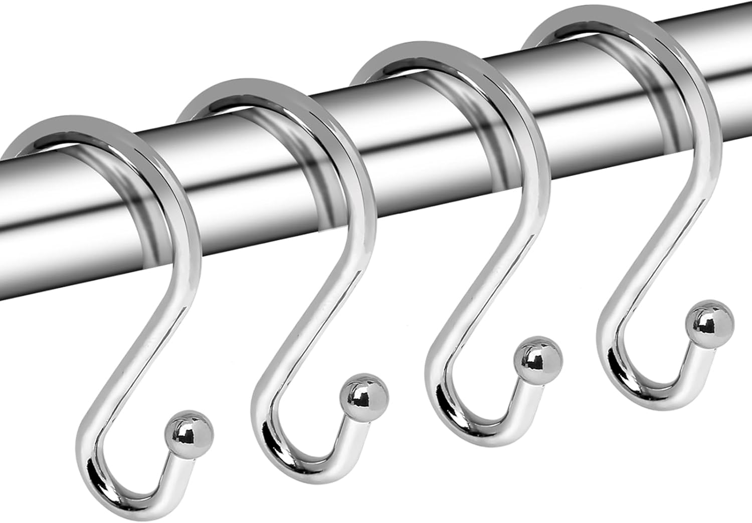 Rust-Proof S Hooks for Shower, Kitchen, & More!