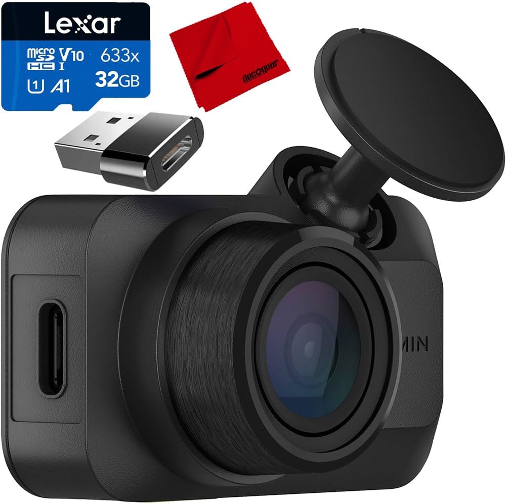Garmin Dash Cam Mini 3 Ultracompact 1080p with 140 Degree View