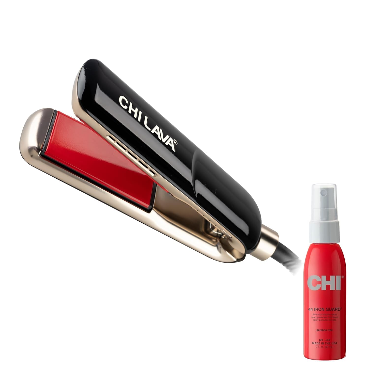 CHI Lava MiniStyler Gift Duo for Smooth, Shiny Hair Anytime