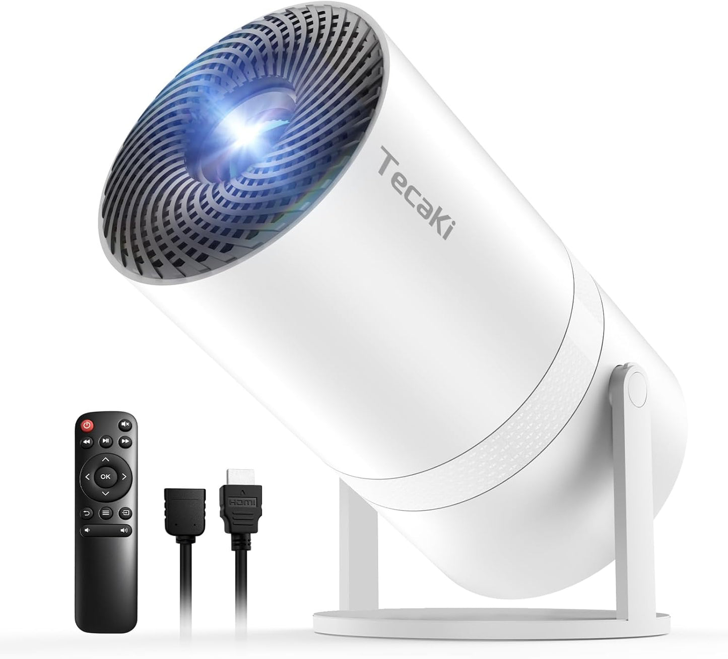 Mini Portable Projector with WiFi and Bluetooth for Home Use
