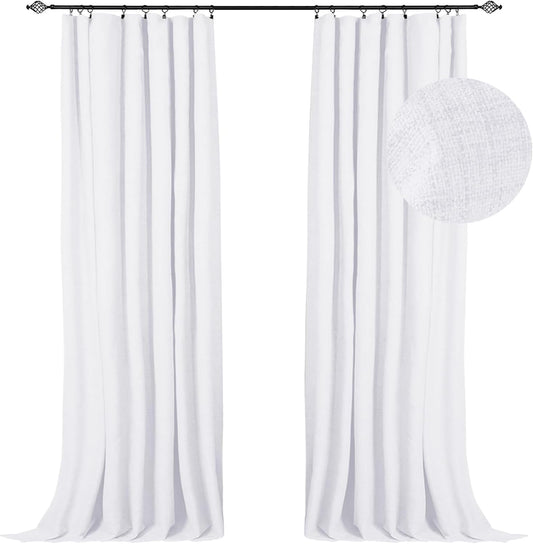 100% Blackout Shield Full Blackout Curtains for Bedroom 84 in