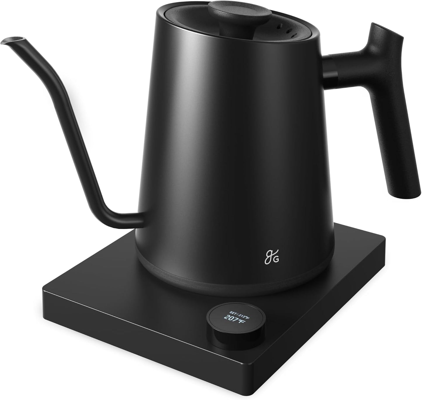 Greater Goods Electric Gooseneck Kettle for Perfect Brewing