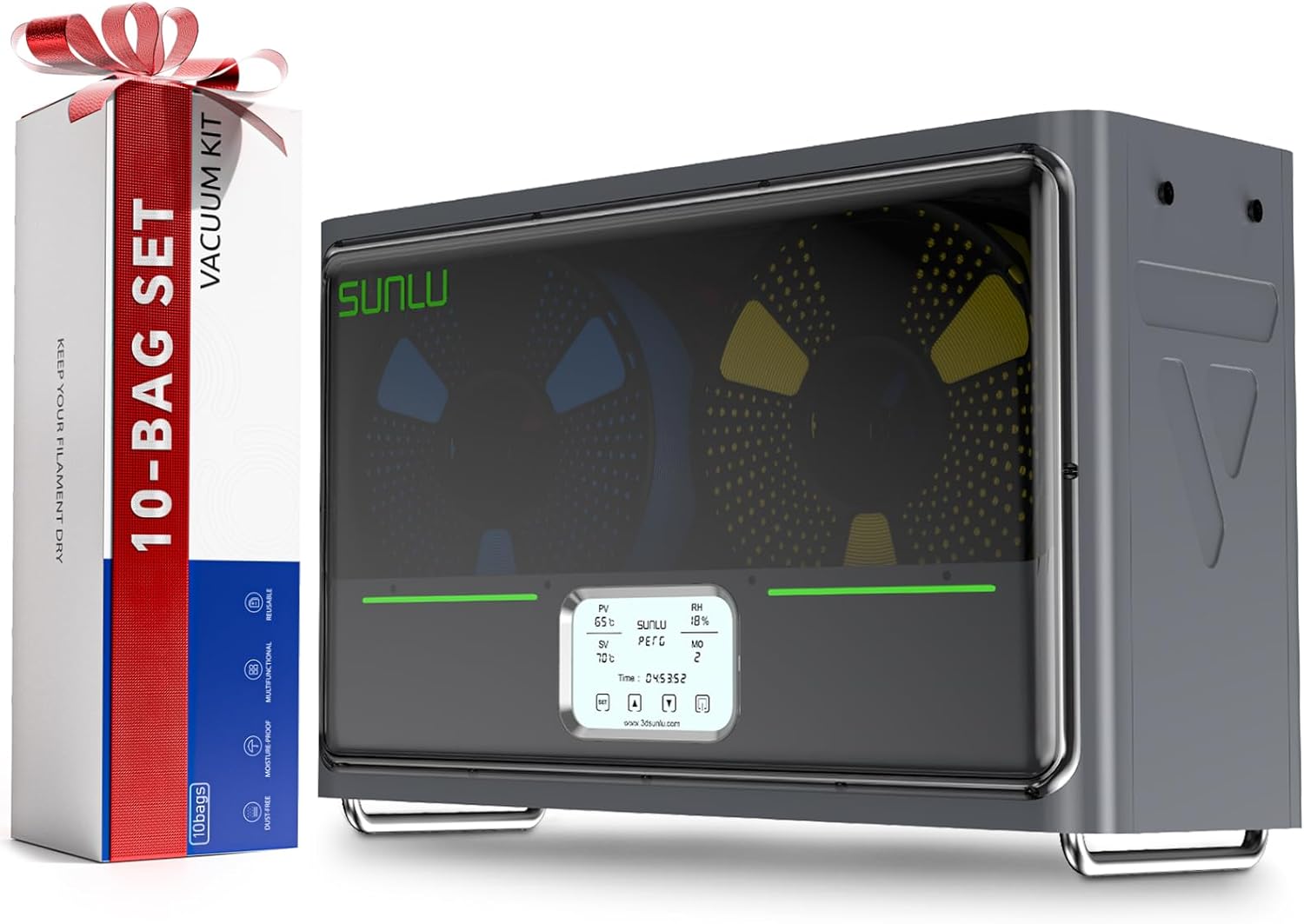 Filament Dryer Box S4 for 3D Printers with Rapid Heating