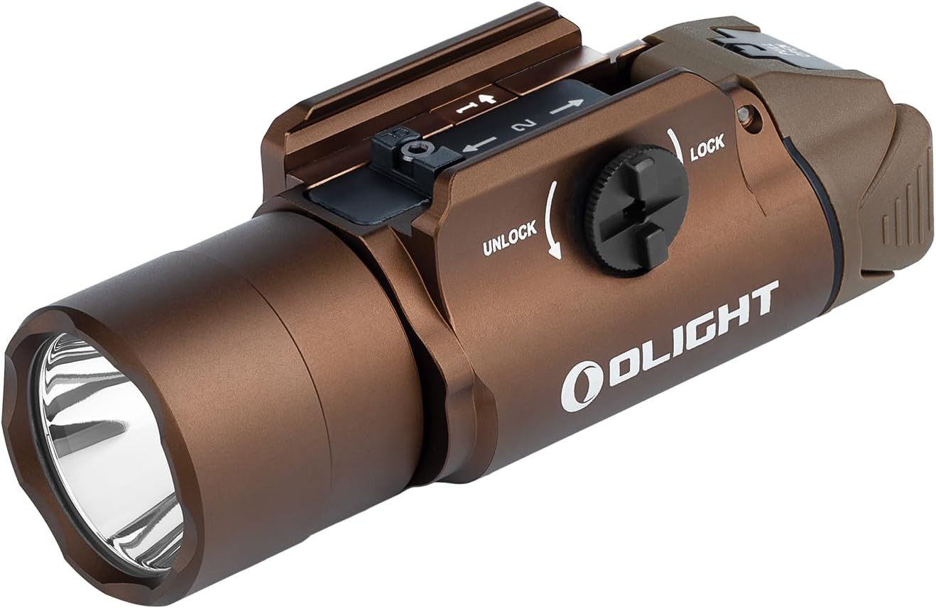 OLIGHT PL Turbo Weaponlight: 800-Lumen Tactical Flashlight