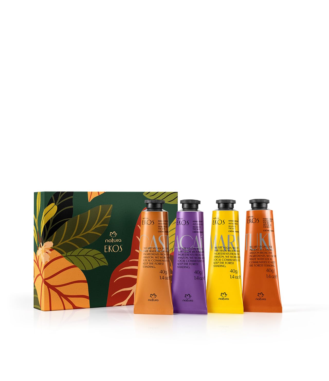 Ekos Hand Cream Quartet Variety Pack - Nourishing Vegan Care