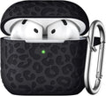 Leopard Engraved AirPods 4 Case: Cute & Protective!