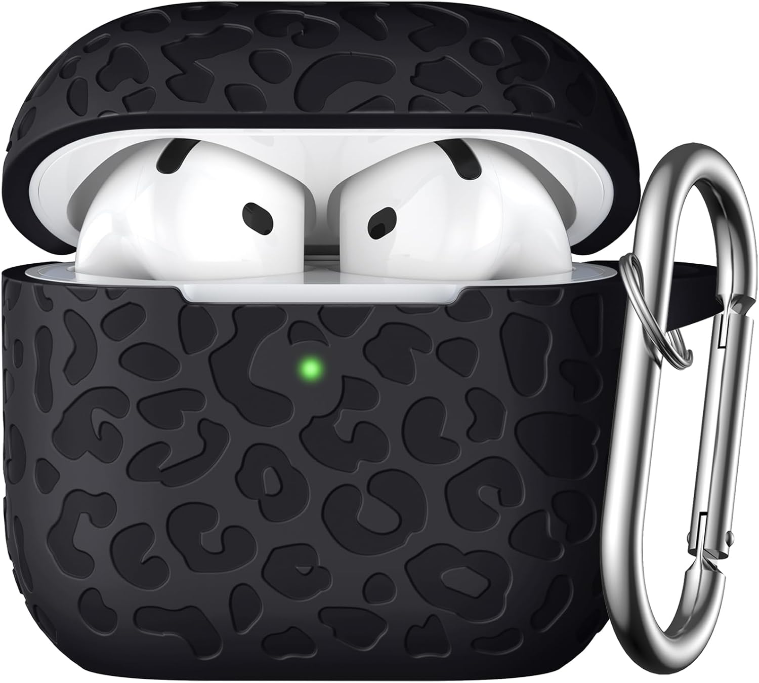 Leopard Engraved AirPods 4 Case: Cute & Protective!