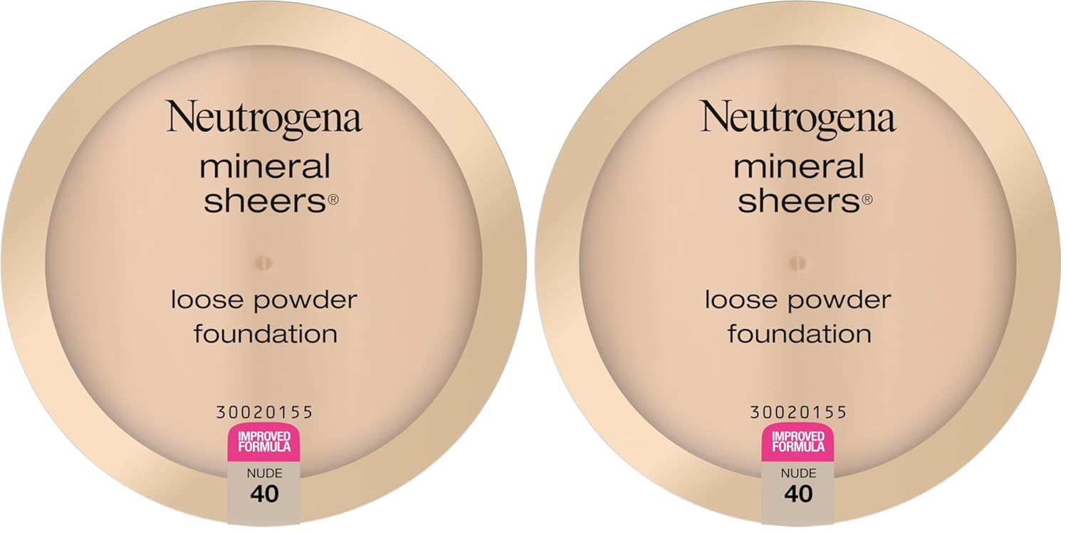 Neutrogena Mineral Sheers Loose Powder Foundation for Flawless Skin