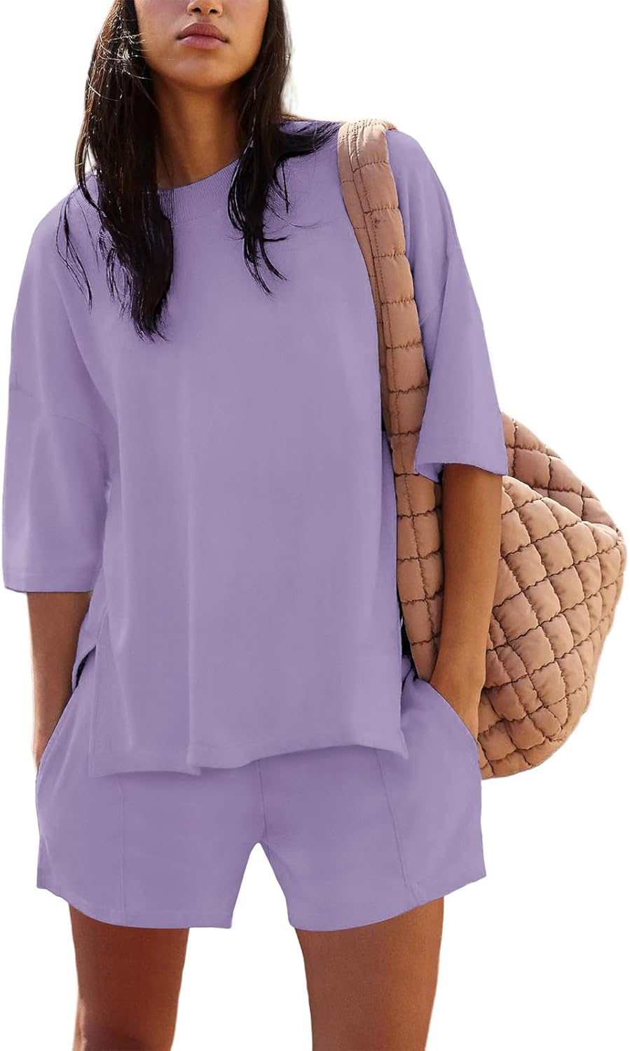 Womens Shorts Sets 2 Piece Outfits Summer 2025 for Comfort