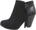 Soda Women's Ages Tassel Zip Chunky Heel Bootie - Stylish Everyday