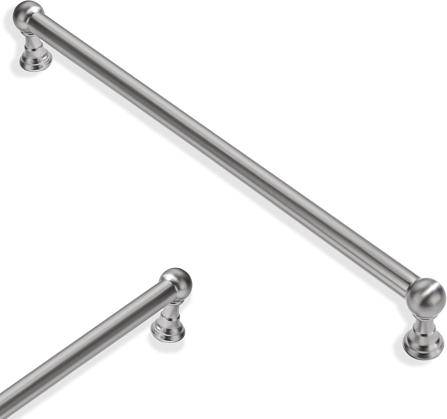 10 Pack 10 Inch Brushed Satin Nickel Cabinet Pulls for Home