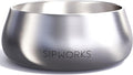 Stainless Steel Dog Bowl 32oz Weighted Metal Bowl - Non-Slip, Durable
