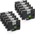 MarkDomain 10-Pack P Touch Label Maker Tape Replacement - Durable