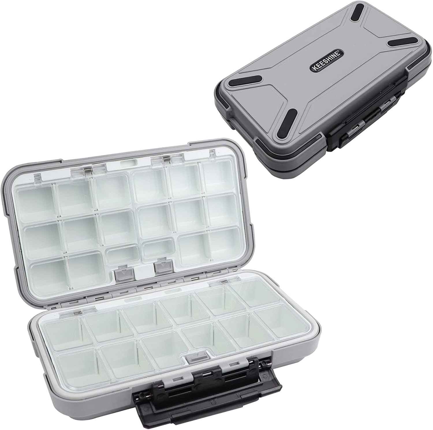 KEESHINE Double-Sided Floating Tackle Box