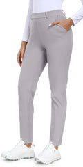 IUGA Stretchy Work Pants for Women 7/8 Ankle - Comfortable All-Day