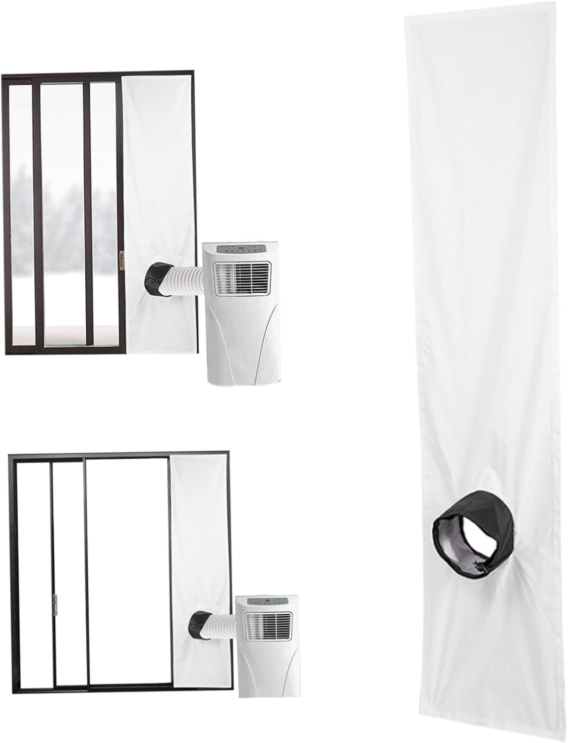Universal Window Seal for Portable AC - Easy Setup!