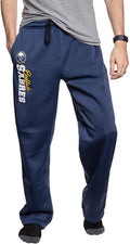 Calhoun NHL Mens Polyfleece Lounge Sweatpants - Comfortable Fan Lounge