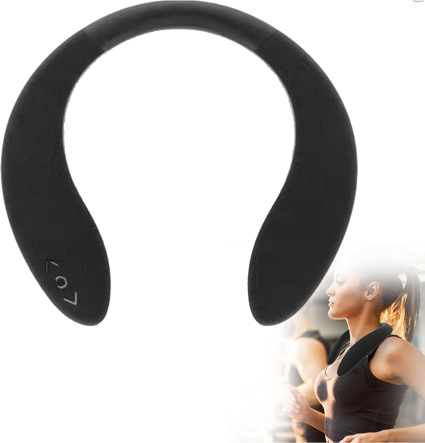 Portable Rechargeable Neck Speaker - IPX7 Waterproof 3D Sound