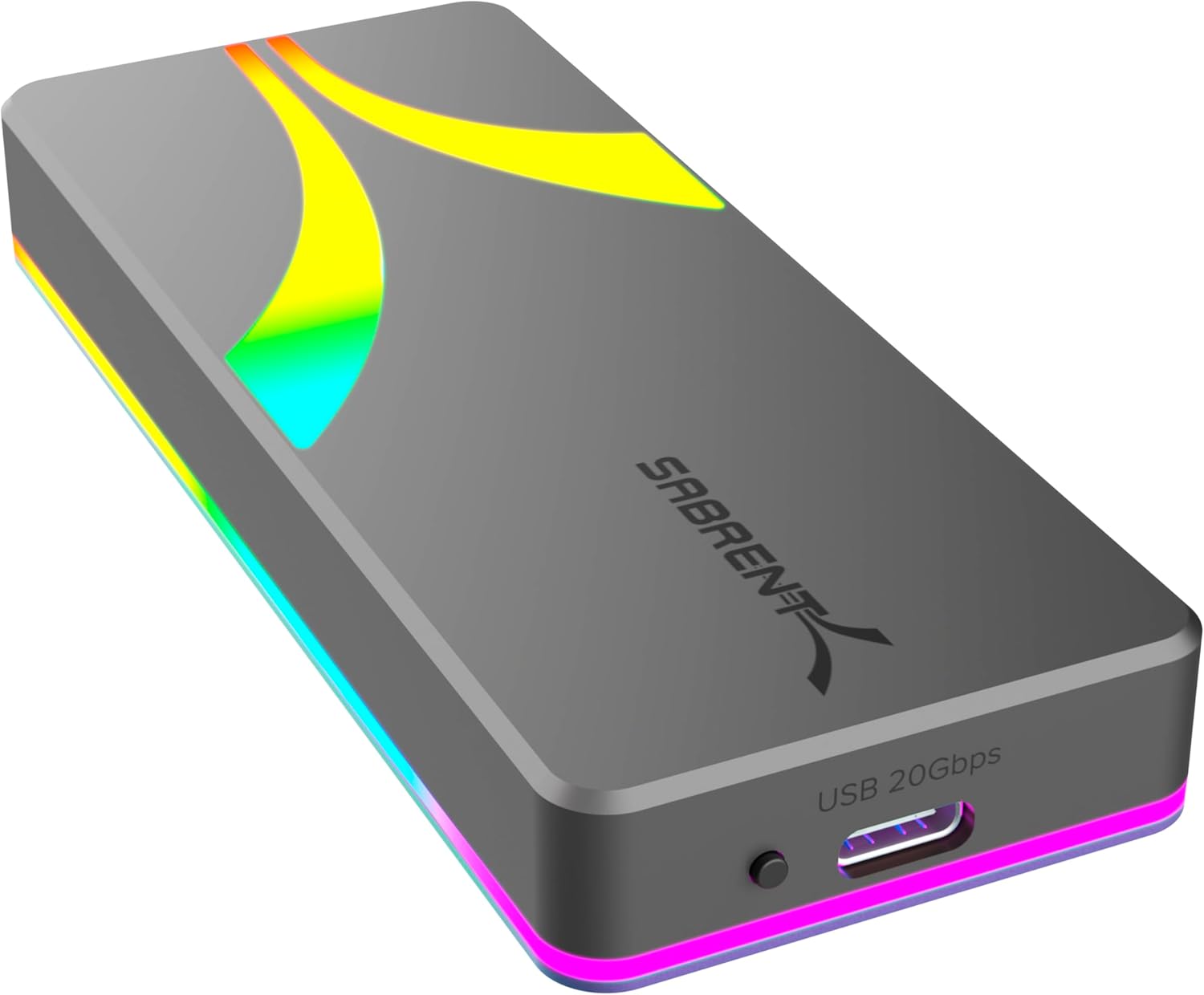 SABRENT Rocket RGB 20Gbps SSD Enclosure